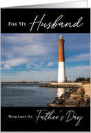 Lighthouse Seaside Father’s Day for Husband card