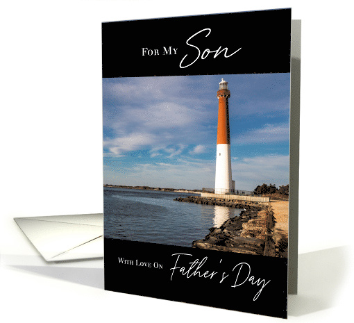 Lighthouse Seaside Father's Day for Son card (1615222)