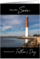 Lighthouse Seaside Father’s Day for Son card