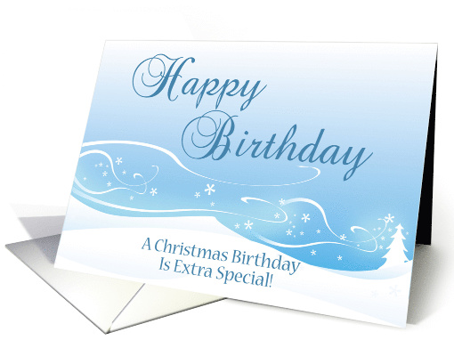 Christmas Birthday card (482634)