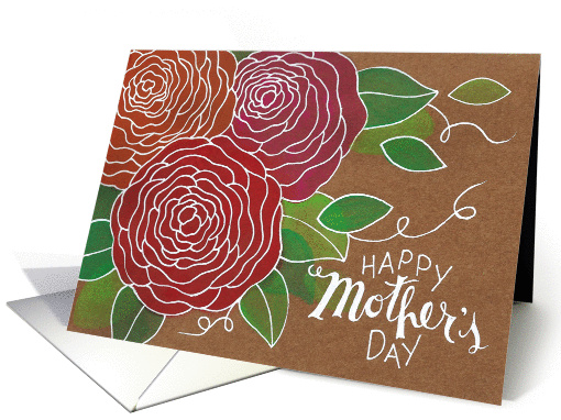 Mother's Day Card, flowers, For Mom, From Daughter card (1271906)
