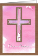 Baptism Congratulations card