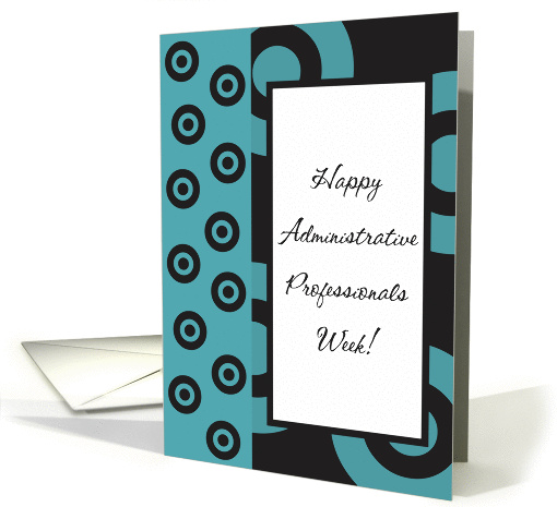 Happy Admin Pro Day - Turquoise card (1043787)