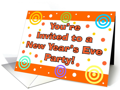 New Year's Invitation card (324083)
