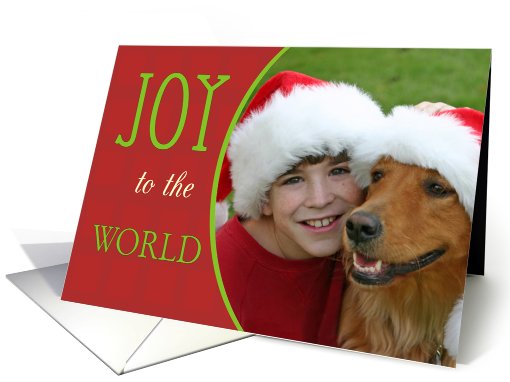 Joy to the World - Photo card (852780)