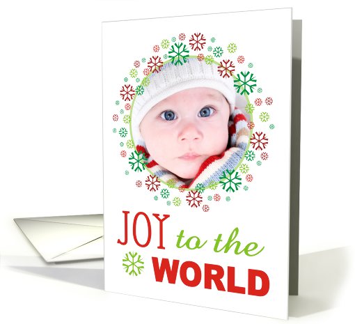 Joy to the World- Photo card (858538)
