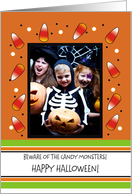 Halloween Candy Monsters - Photo Card