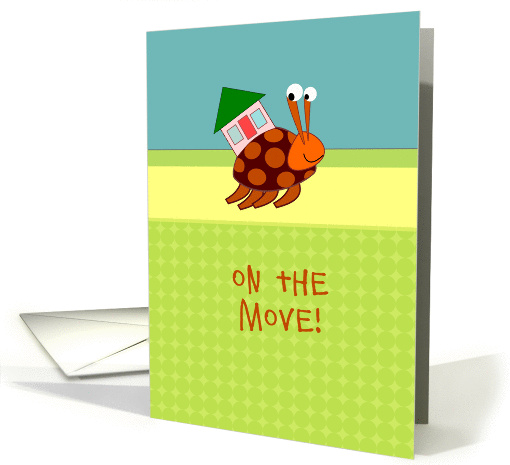 Cute Hermit Crab - on the move card (1075844)