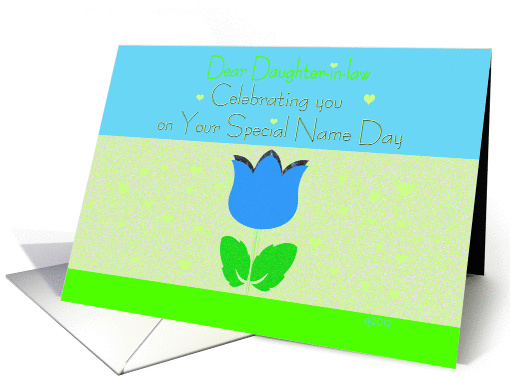 Daughter in-law Name Day card (972049)