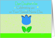 Daughter in-law Name Day card