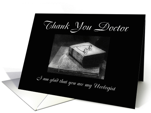 Thank You to my Urologist card (978061)
