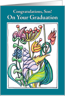 GRADUATION GARDENS OF OPPORTUNITY  Son card