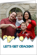 Let’s Get Crackin’ Easter Photo Insert Card