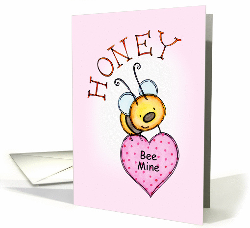 Honey Bee Mine Valentine's Day card (1417816)