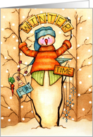 Winter Time Fun card