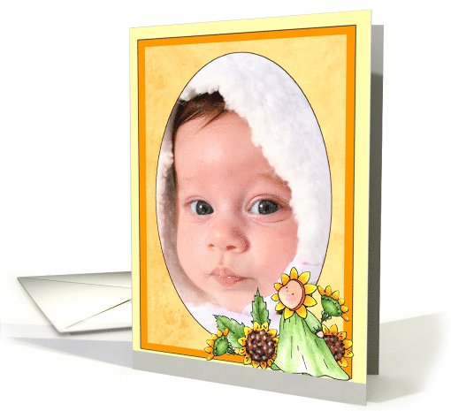 Autumn Baby Photo Insert card (470761)