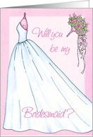 Will You Be My Bridesmaid? card