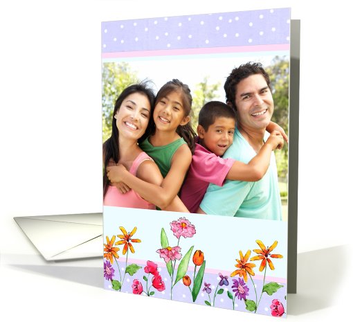 Oh Happy Day Flowers Photo Insert card (919317)