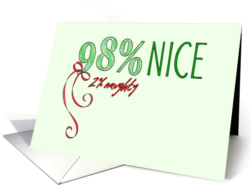 98% Nice Christmas card (990839)