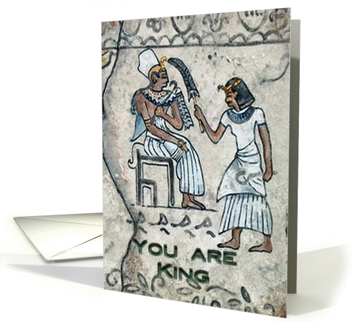 Egypt King Love card (105735)