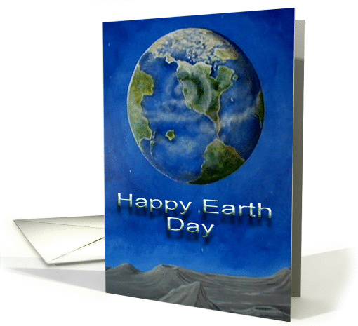 Earth Day * Peace on Earth card (109887)