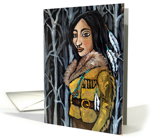 Native Woods card (95103)