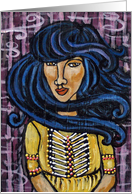 Maria Wind Native American card