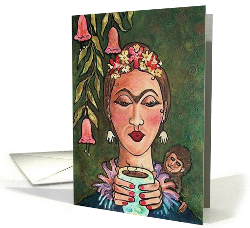 Frida's Hot Chocolate card (99855)