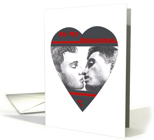 Be My Valentine - Gay card (134219)