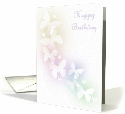 Happy Birthday card (97550)