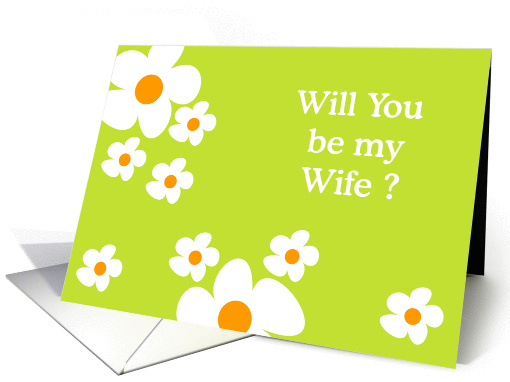 Will You Be My Wife? card (211950)