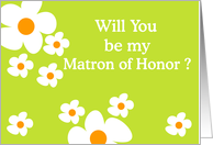 Will You Be My Matron of Honor? card