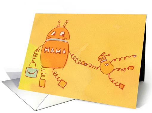 Robo-mama card (521740)