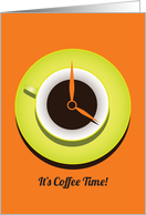 It’s Coffee Time card