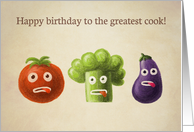 Happy birthday to the greatest cook Card
