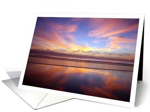 Sunset Card for Any Occasion card (810181)