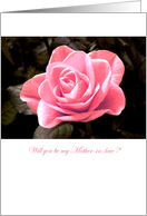 Will you be my mother-in-law ? - flowers card