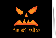 halloween party invitation cards