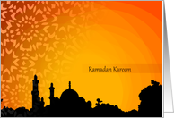 Ramadan Kareem - Muslim greeting card