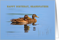 Grandfather’s Birthday Card with Ducks card