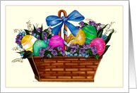 Easter Basket card