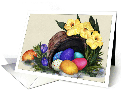Springtime Treasures - Easter Basket card (159647)