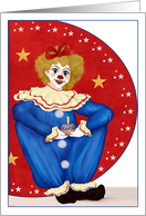 Giggles The Clown - Birthday card