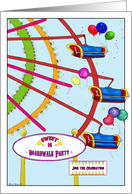 Happy Birthday - Sweet 16 Boardwalk card