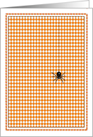 Down Came A Halloween Spider card