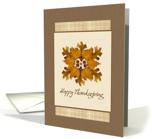 Fall Pinwheel Thanksgiving card (268917)