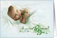 A Wee Bit of Luck - Babies First - St. Patrick’s Day card