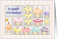 Cupcake Love Birthday card