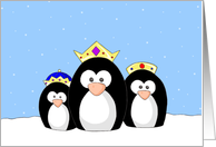 3 Penguin Kings card