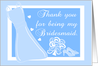 Thank You Bridesmaid card